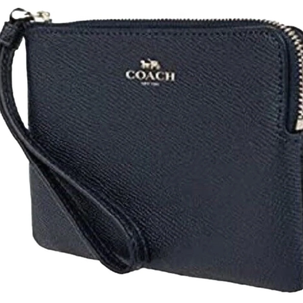 Coach crossgrain leather